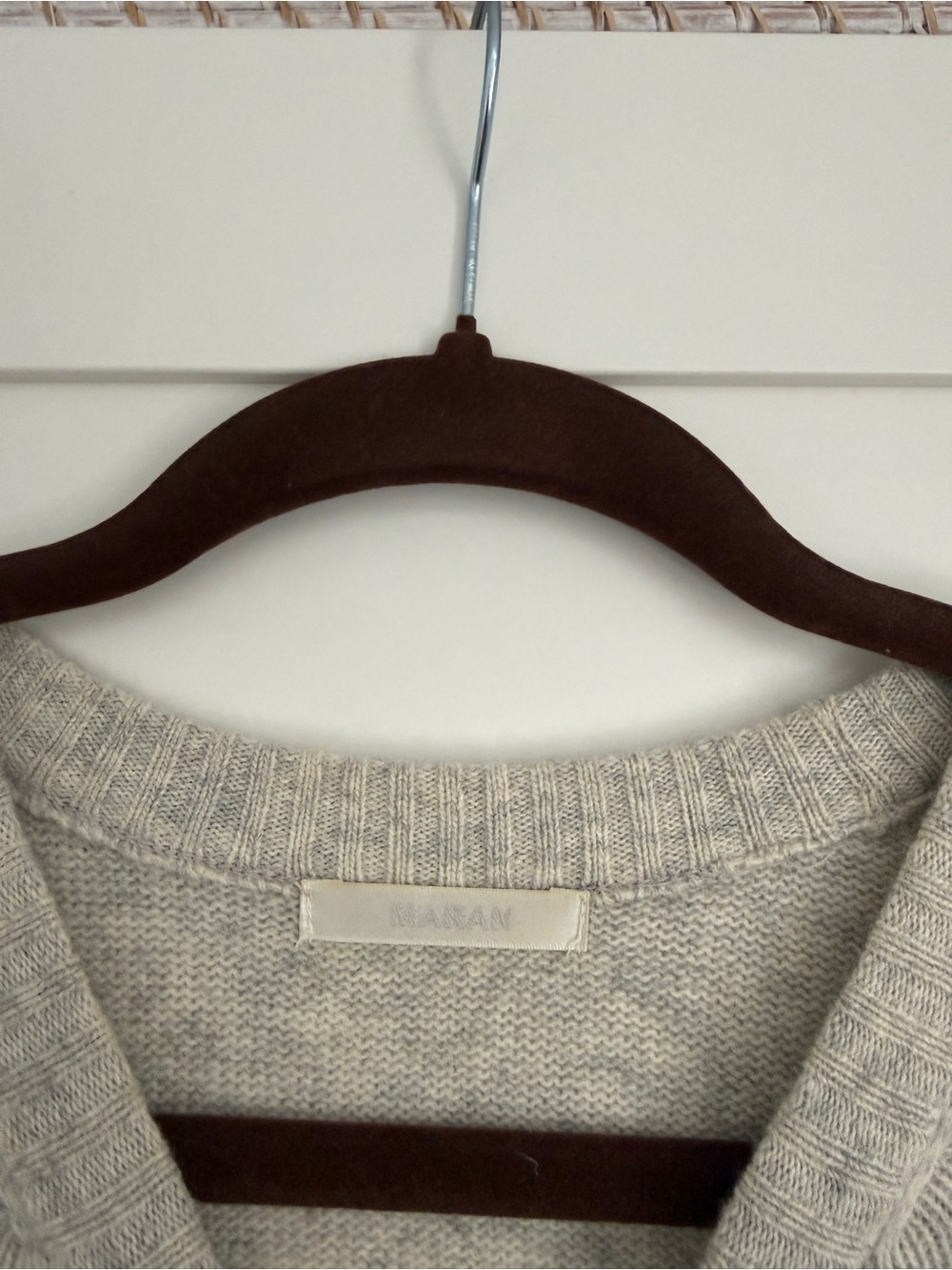 The Frankie Shop “Marlan” Grey Rolled Edge Sweater - Picture 8 of 11